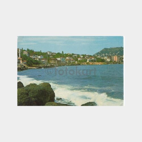 1978 Giresun Sahilden Görünüş Kartpostal