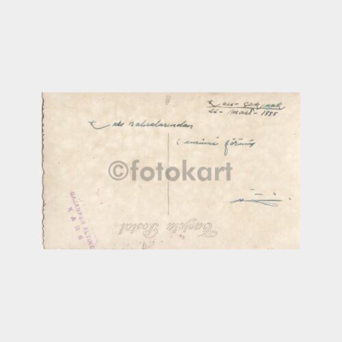 1955 Kars Şehirden Görünüş Fotoğraf - Görsel 2