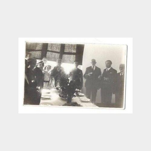 Eski Bir Kokteyl Yemek Öncesi Grup Fotoğraf