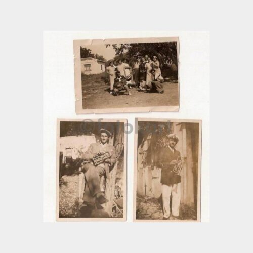 Müzik Konulu 3 Adet Küçük Ebat Fotoğraf