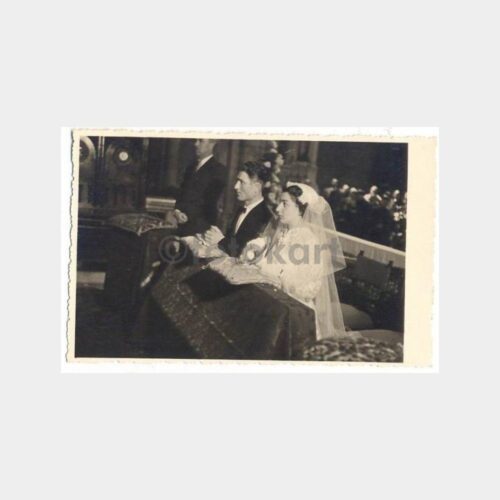 1953 Azınlık Nikah Töreni Fotoğrafı