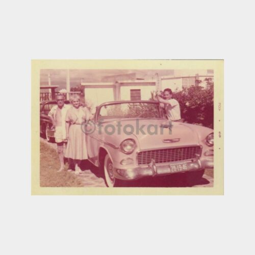 1955 Chevrolet Eski Otomobil Konulu Fotoğrafı
