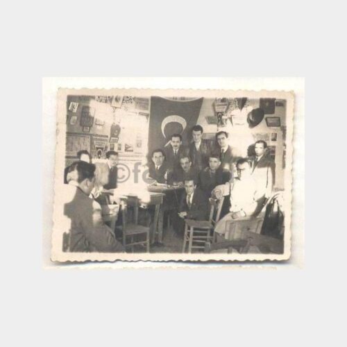 1953 Paşa Mahalle Ocak Kongre Topluluk Fotoğraf
