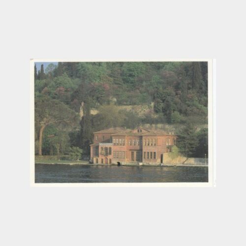 1990 Çengelköy Sadullah Paşa Yalısı Görünüş Kartpostal