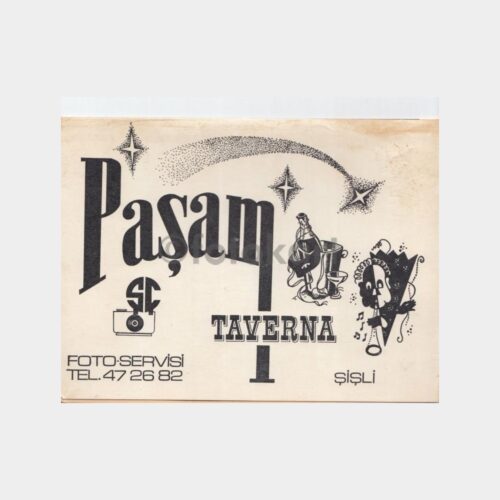 1970 Şişli Paşam Taverna Konulu Fotoğraf Kabı