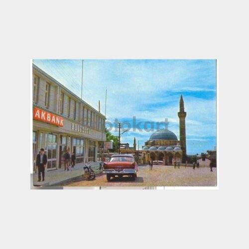 1971 Kilis Görünüş Posta Damgalı Kartpostal