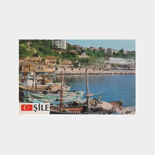 1981 Şile Sahili -Posta Damgalı- Kartpostal