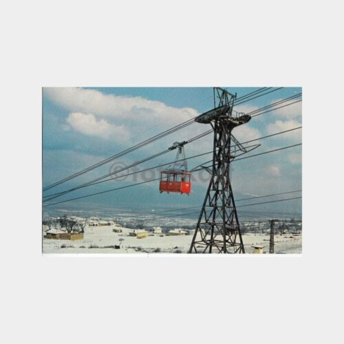 1975 Uludağ Teleferik Konulu Kartpostal
