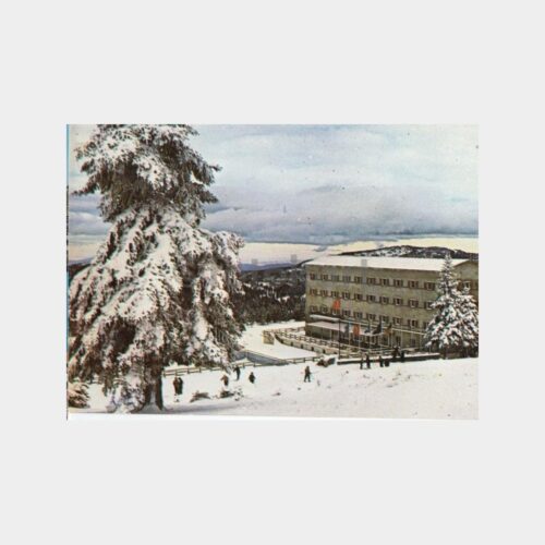 1976 Uludağ Büyük Otel Görünüş Kartpostal