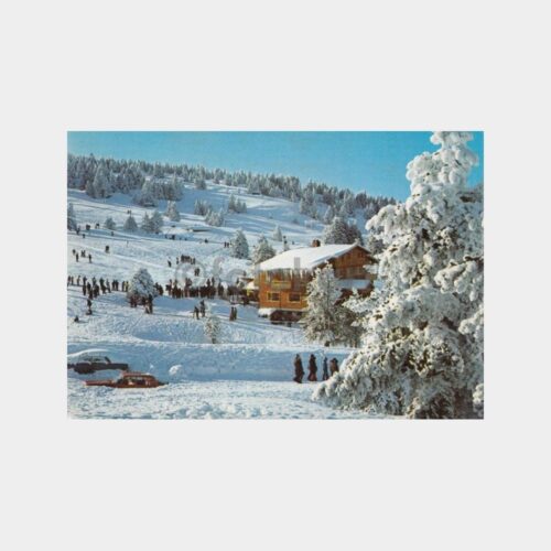 1974 Uludağ Beceren Otel Görünüş Kartpostal