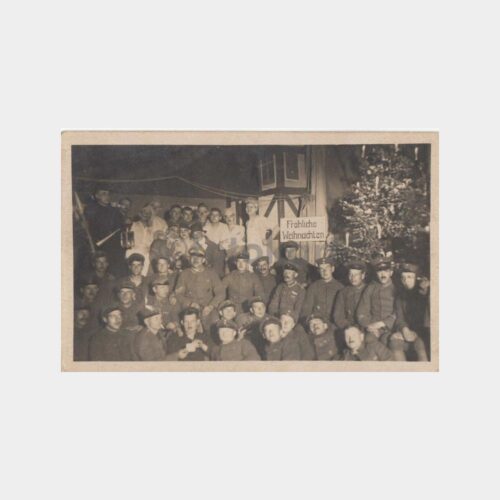 1916 Alman Askerler Mutlu Noeller Konulu Fotoğraf