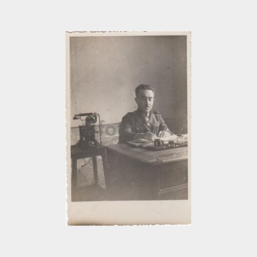1934 Askeri Komutan -Telefonlu- Fotoğraf