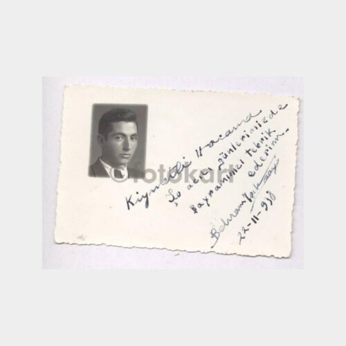 1938 Bayram Tebrik Konulu Fotoğraf
