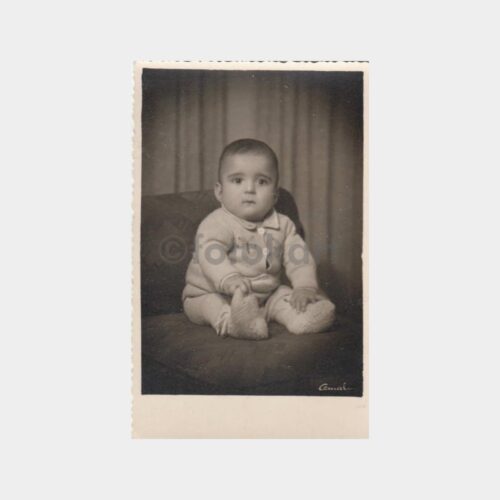 1954 Foto Cemal - Bebek Çocuk Konulu Fotoğraf