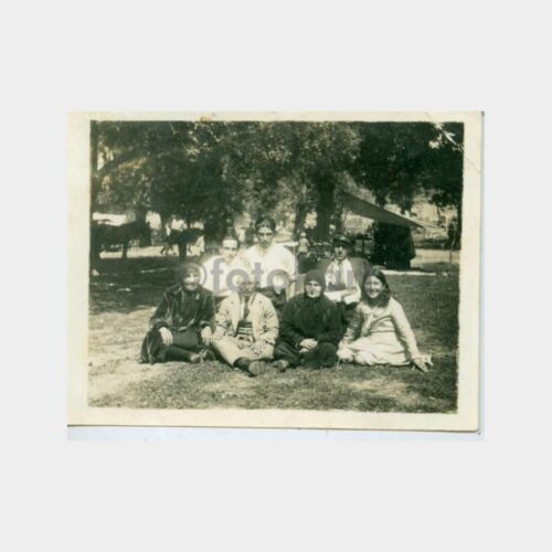 1935 Boğaziçi Küçüksu Mesiresi Grup 2 Adet Fotoğraf