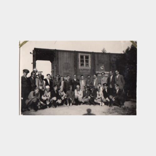 1948 Çaycuma İstasyonu Yolcu Fotoğraf