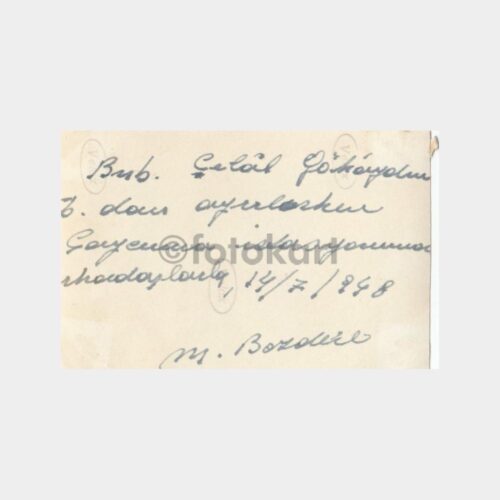 1948 Çaycuma İstasyonu Yolcu Fotoğraf - Görsel 3