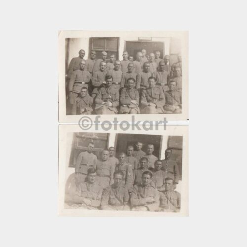 1943 Çorum Asker Grup 3 Adet Fotoğraf - Görsel 2