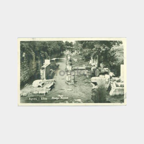 1954 Efes Agora - Hamza Rüstem Baskı Fotoğraf