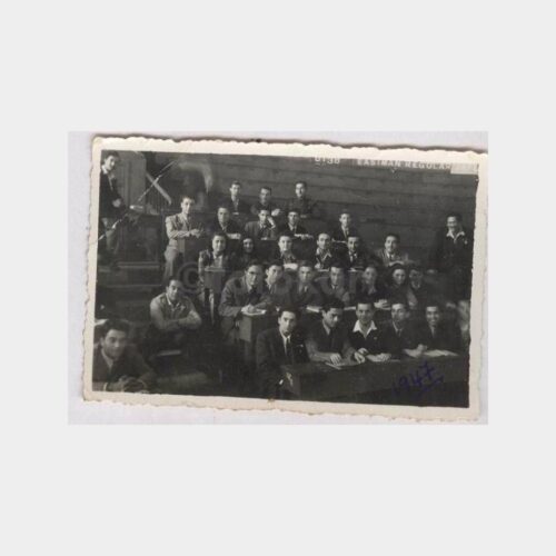 1947 Fen Fakültesi Ders ve Öğrenciler Fotoğraf