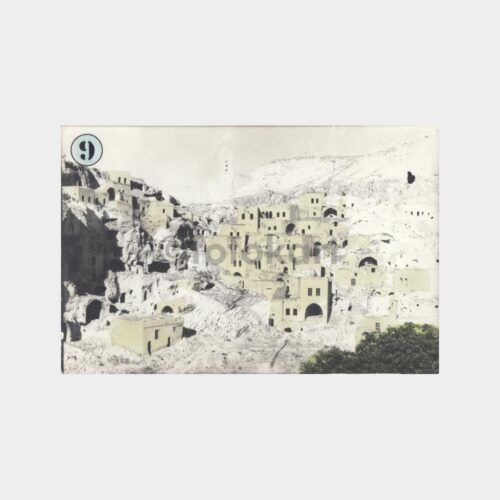 1980 Göreme Kapadokya Evleri Fotoğraf