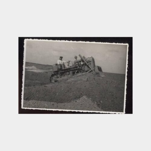 1950 Greyder İş Makinesi Fotoğraf