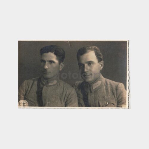 1934 Foto Hilmi Beşiktaş - İki Asker Fotoğraf