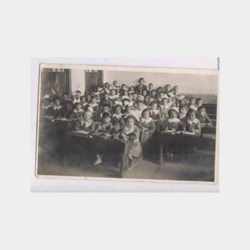 1940 İlkokul Sınıf Görünüşü Fotoğraf