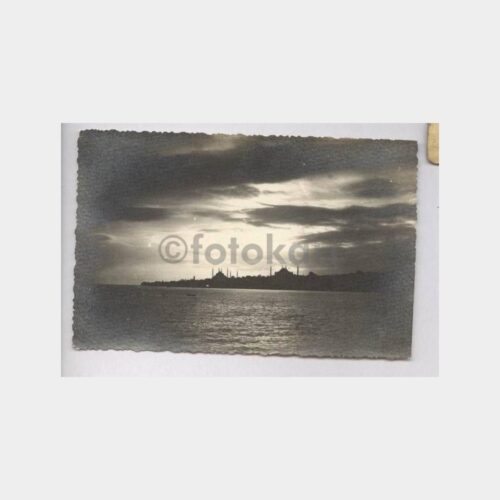 İstanbul Camiler Siluetli Görünüş Fotoğraf