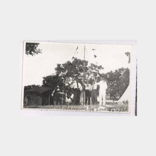 1933 İstanbul Erkek Lisesi Kampı Fotoğraf