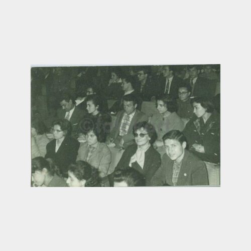 1961 İstanbul Üniversitesi Fen Fakültesi Ali Şir Nevai Günü Fotoğraf