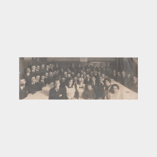 1950 İşyeri Personel Grubu Görünüş Fotoğraf