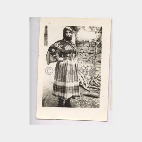 Karadeniz Yerel Giyimli Hanım Fotoğraf