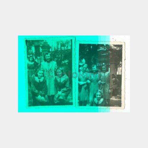 1930 Liseli Kızlar Grup Fotoğraf (4 Adet) - Görsel 2