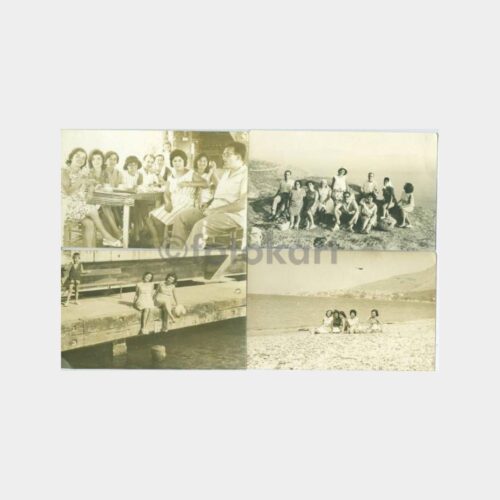 1969 Marmara Adası Konulu Albüm Fotoğrafları (6 Adet)