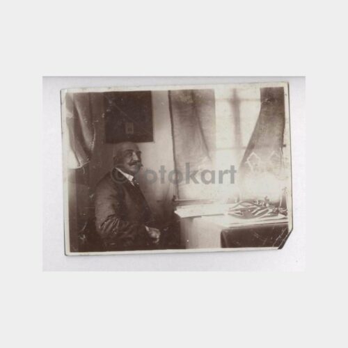 Müdür Bey ve Masası Eski Fotoğraf