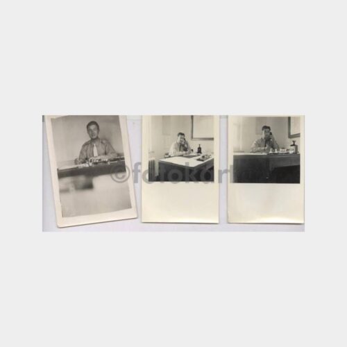 Müdür Masası Konulu 3 Adet Fotoğraf