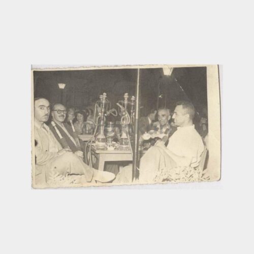 1950 Nargile Masası Görünüş Fotoğraf