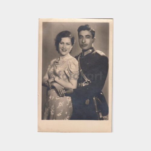 1940 Türk Fotoğraf Evi - Nişanlı Görünüş Fotoğraf