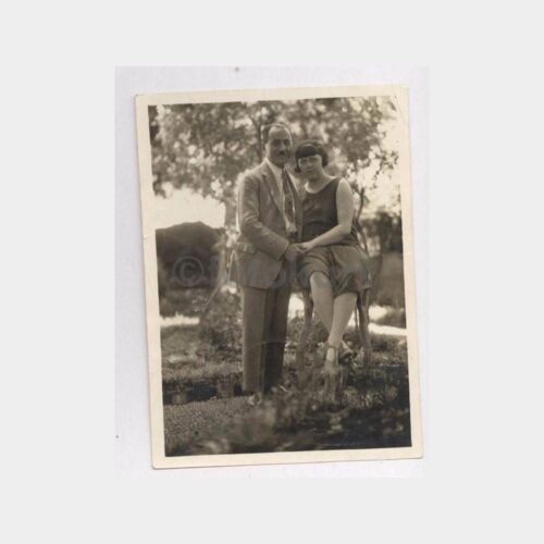 1933 Nişanlı Çift Görünüş Fotoğraf