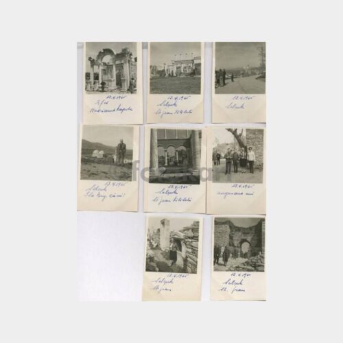 1965 Selçuk ve Efes 8 Adet Albüm Fotoğraf