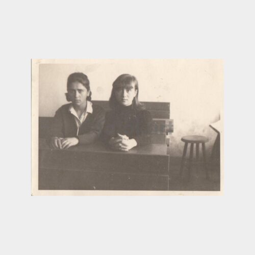 1940 Sınıfta Ders Sırasında Kız Öğrenciler Fotoğraf