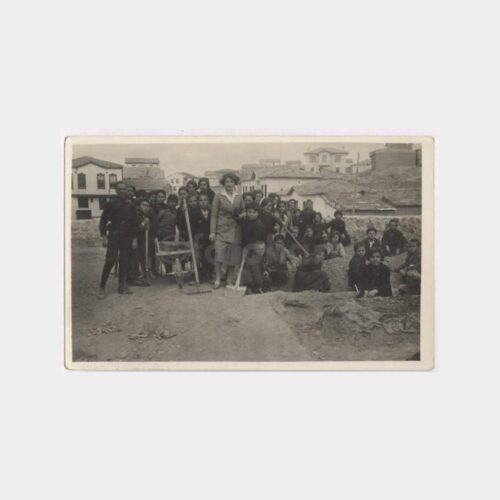 1930 Tabiat Dersinde İlkokul Öğrencileri Fotoğraf