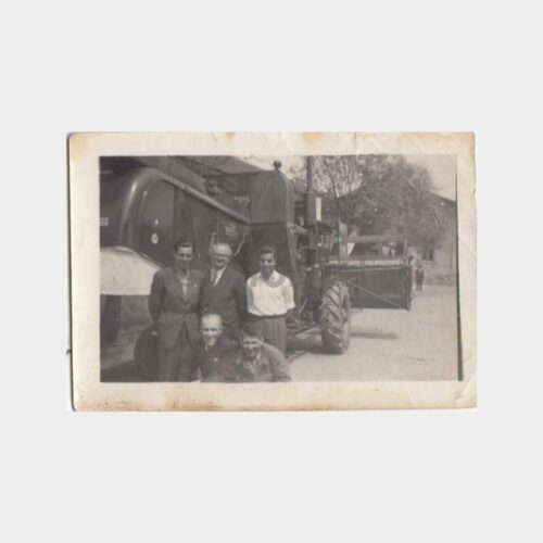 1954 Tarım Makinesi Konulu Fotoğraf