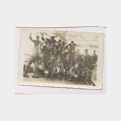 1938 Trak Vapuru Askerler Mudanya Fotoğraf