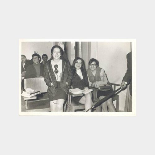 1973 Üniversite Gençler Sınıfta Fotoğraf