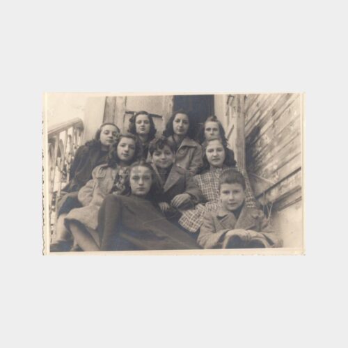 1954 Ev Yaşamı Mahalleden Görünüş Fotoğraf