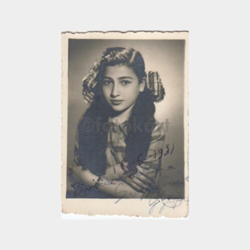 1951 Foto Teknik - Genç Kız Fotoğraf