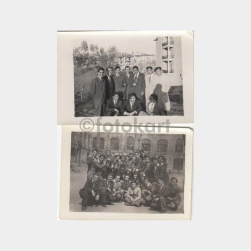 1948 Okul Grubu 2 Adet Fotoğraf