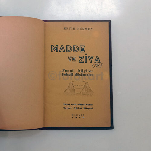 Madde ve Ziya - Refik Fenmen, 1940